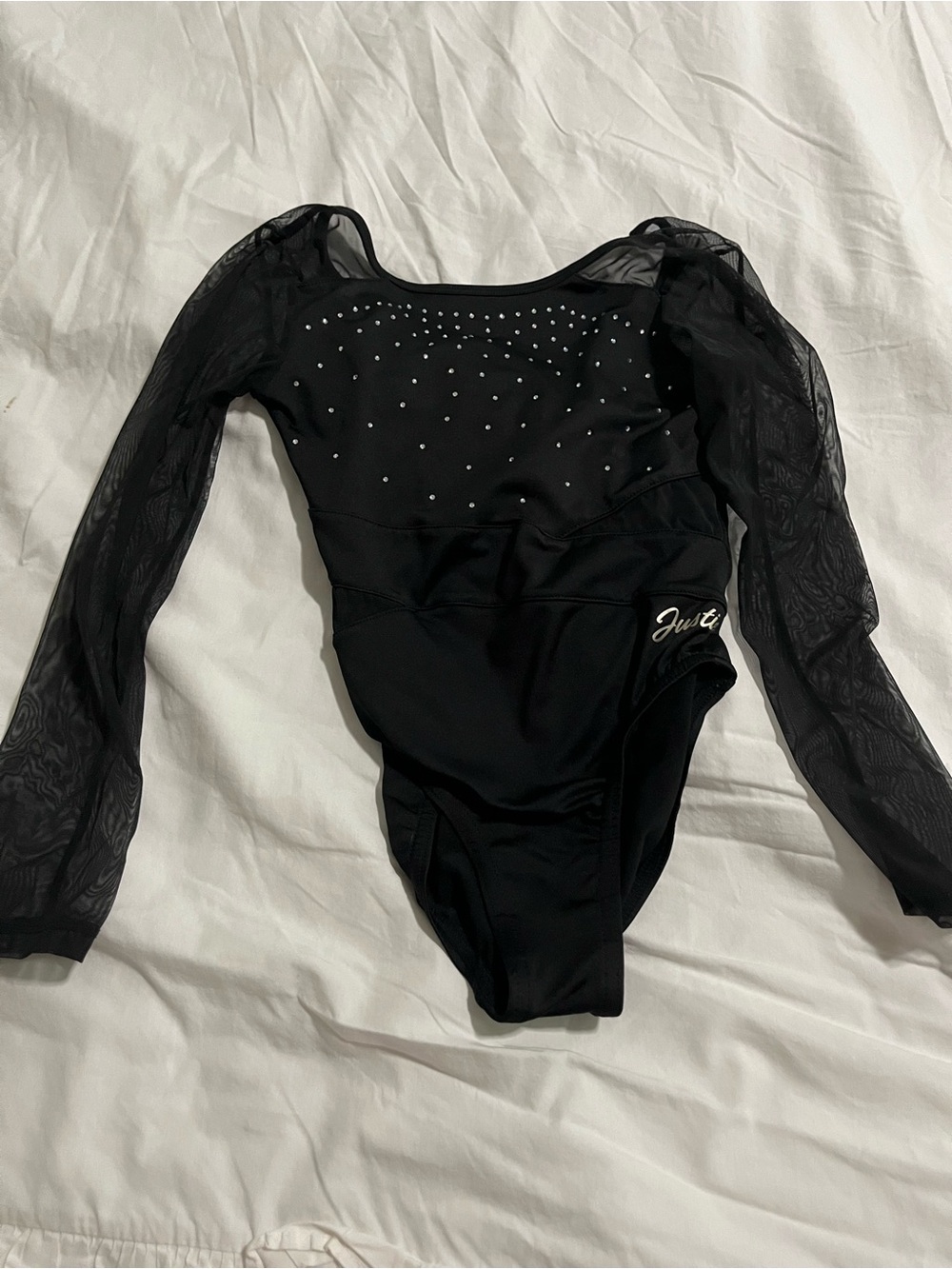 Justice leotard size 6/7